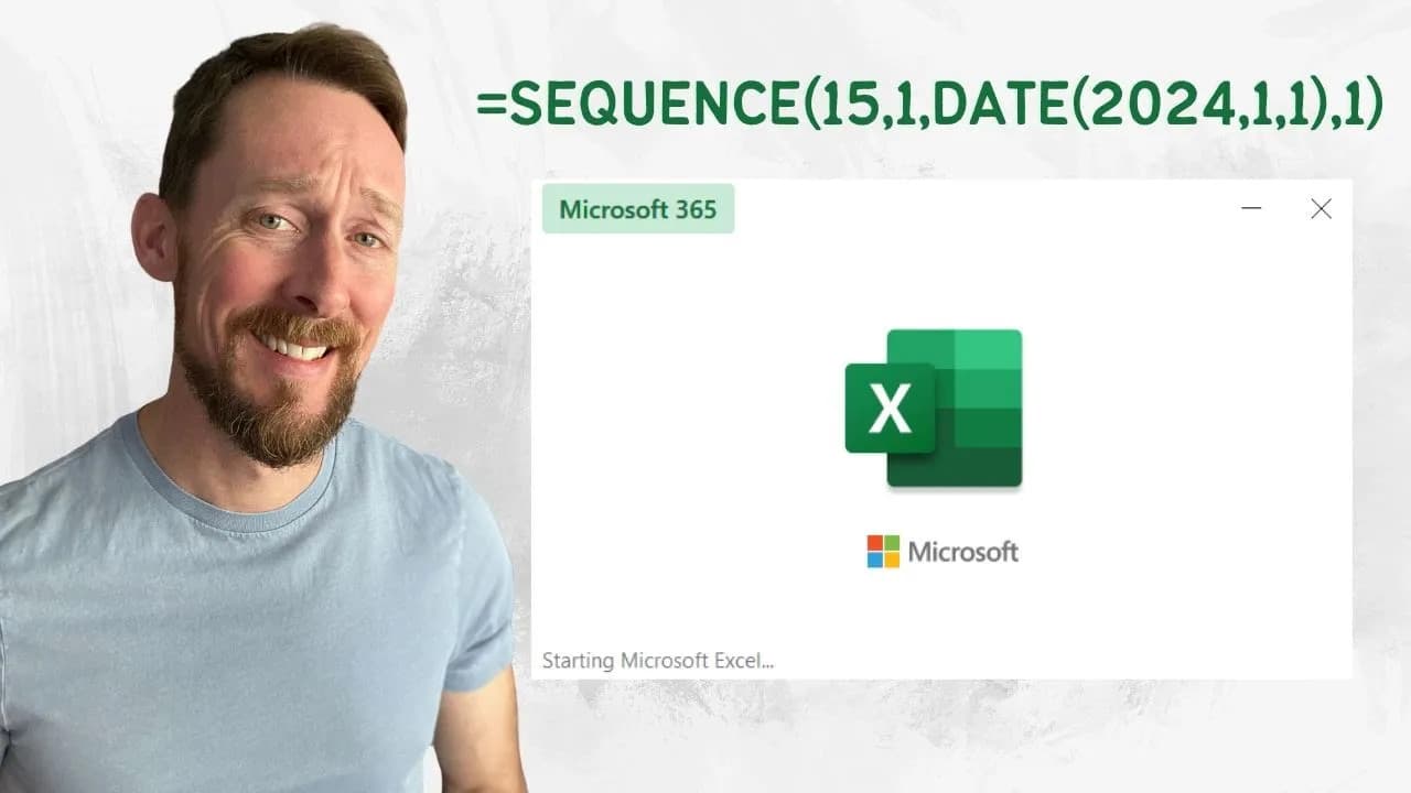 6 Ways to number in Excel
